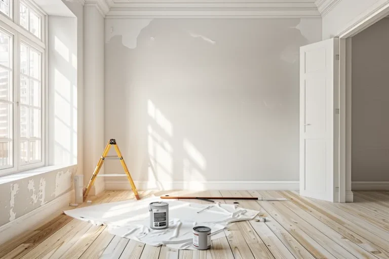 como pintar con esmalte una pared