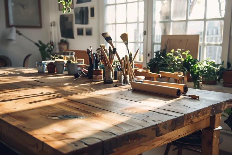 como pintar un mueble de madera