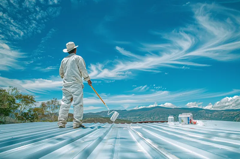 cómo pintar un techo de zinc con rodillo, consejos expertos