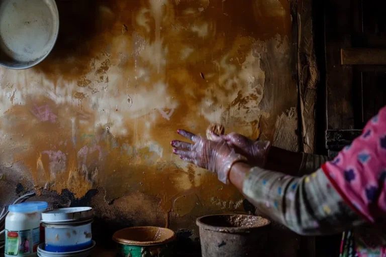 como pintar una pared con grasa de cocina