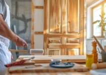 Cómo pintar una puerta de madera con rodillo sin errores